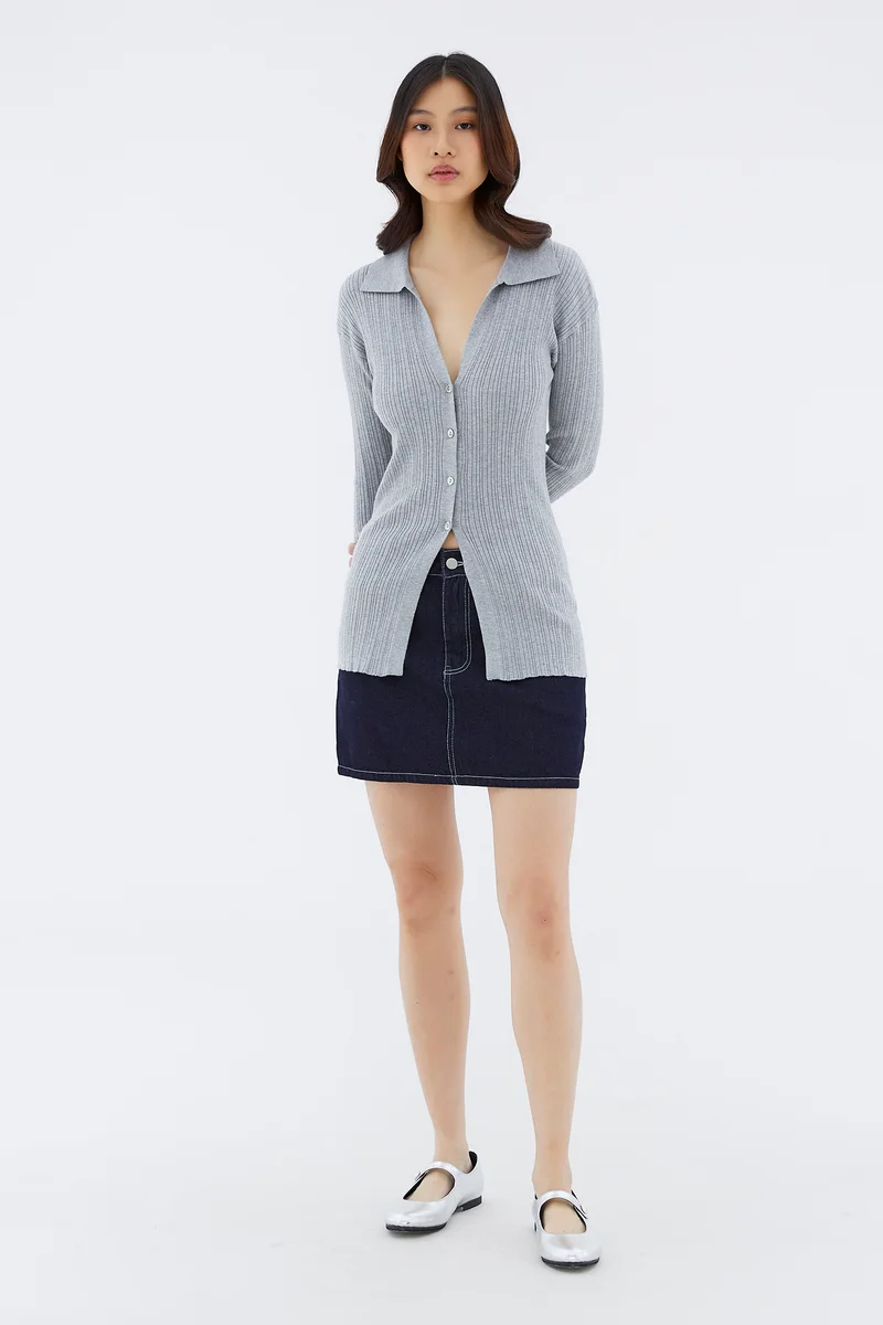 The Editor's Market Quicinda Longline Knit Top