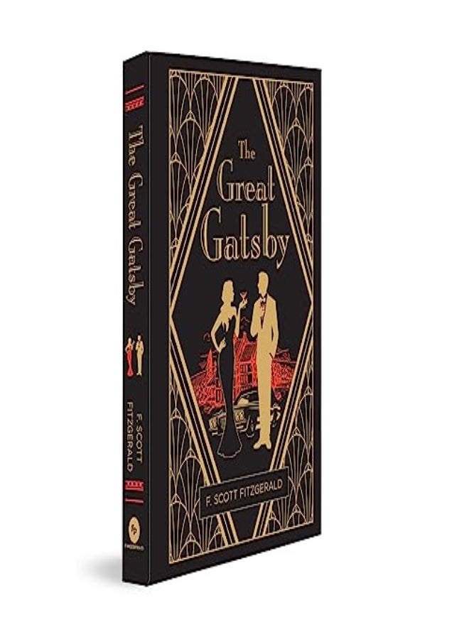 The Great Gatsby Deluxe Hardbound Edition by F. Scott Fitzgerald Hardcover 