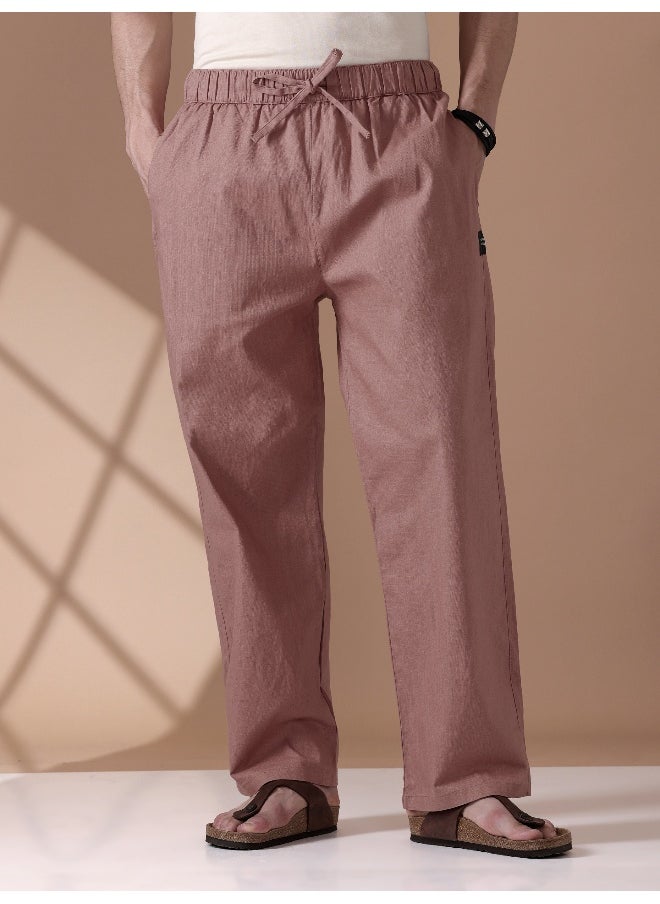 Beyoung BEYOUNG Dusty Peach Loose-fit Pyjamas  - Image 1