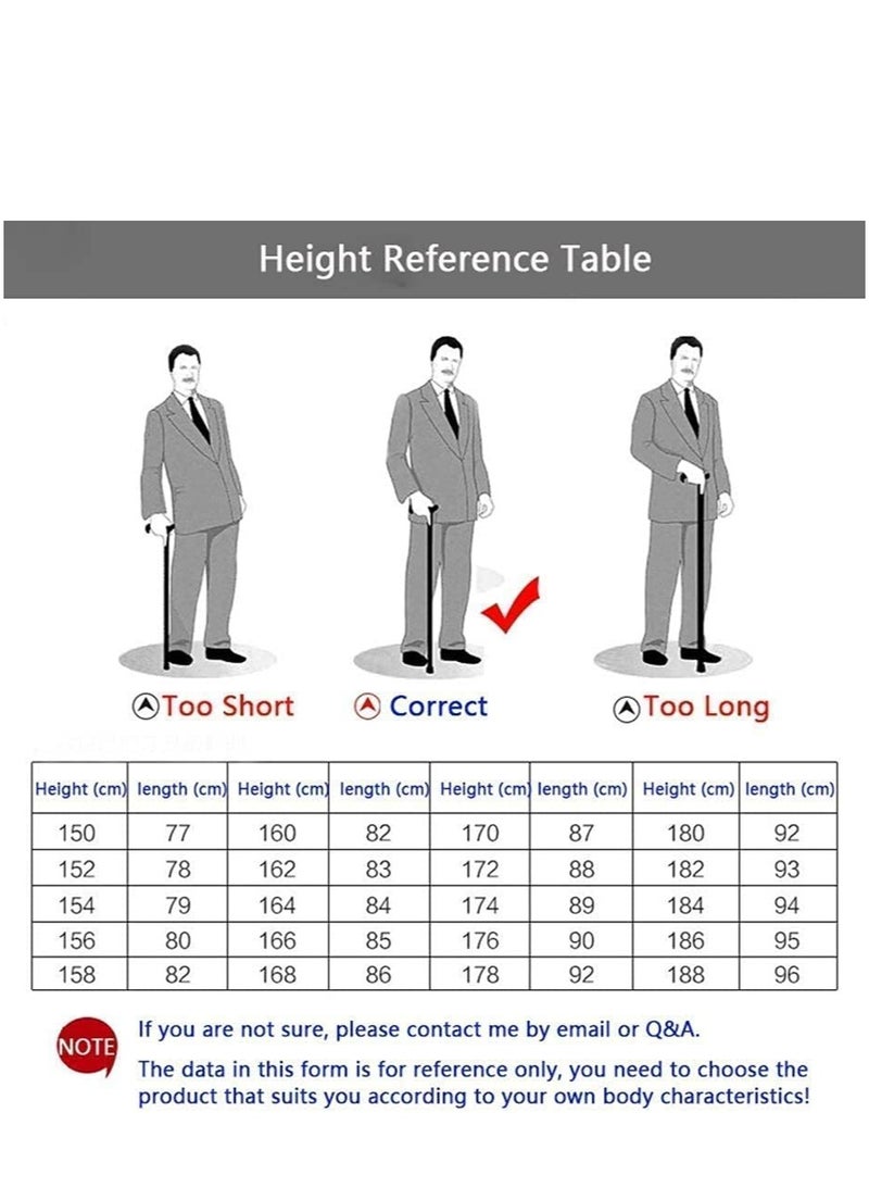 عكاز رباعي الأرجل عصا للمشي من الألومنيوم بأربعة أرجل - Image 2