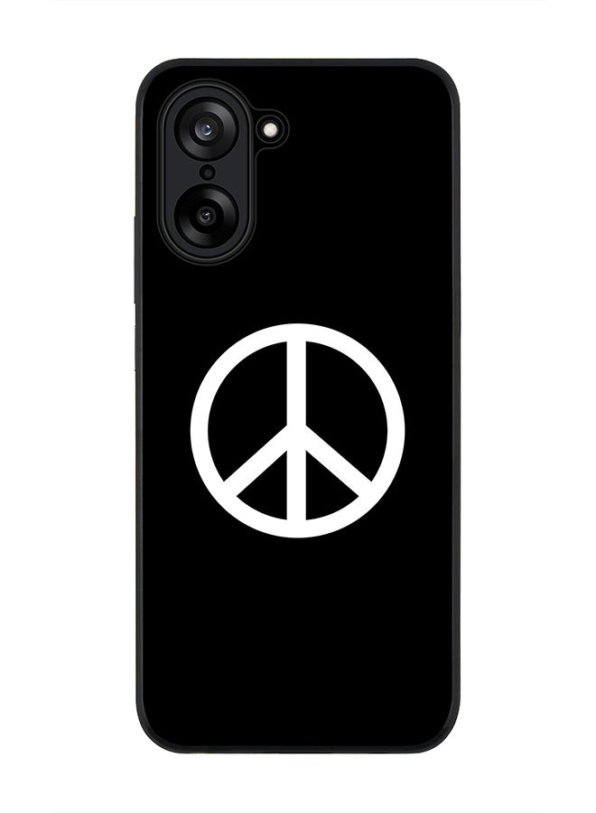 Stylizedd For OnePlus Nord CE5 / Ace 5 Racing Case,Slim fit Camera Protection, Shockproof Thin Phone cover  - Peace Sign