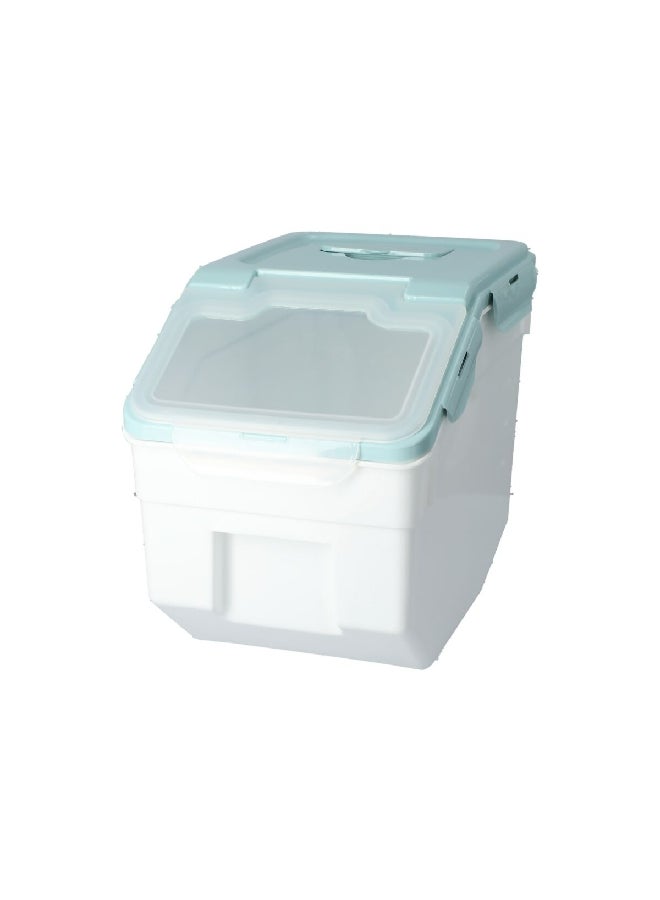 Felli Rice Dispenser Blue and White 10kg FFRD-5 - Image 2