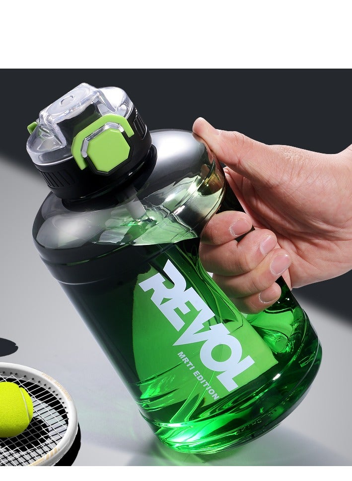Generic 1.6l Goal Large Water Bottle with Handle BPA Free Leakproof 54oz Big Sports Capacity Drink Jug