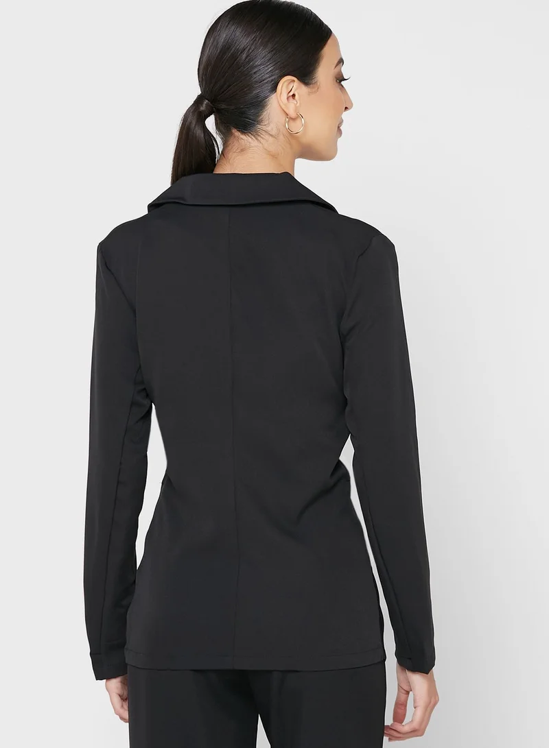 ELLA Knot Tie Blazer