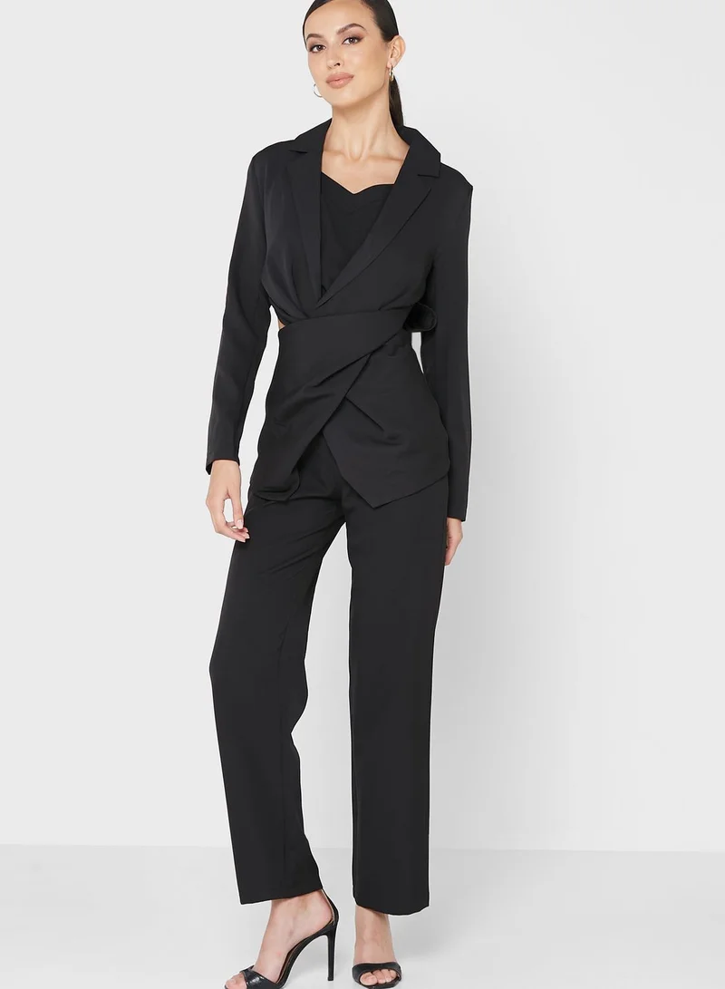 ELLA Knot Tie Blazer