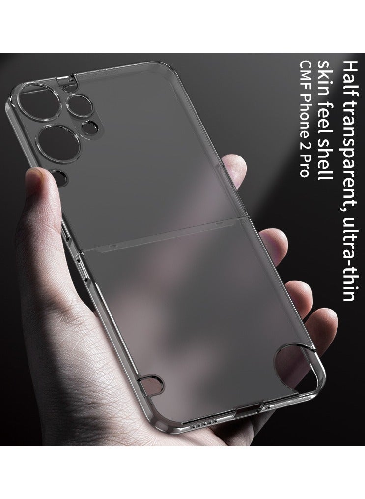 general Cover for Nothing CMF Phone 2 Pro, Ultra Thin and  PC Protective Case, Anti-Drop Protection Case for Nothing CMF Phone 2 Pro,Translucent - Image 2
