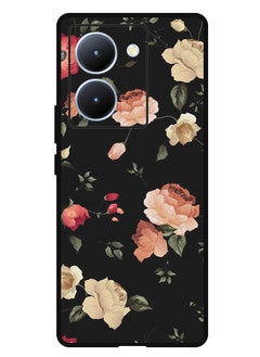 Theodor Protective Case Anti Scratch Shock Proof Bumper Cover For ViVo Y78 China Colourful Lotus  - Image 1