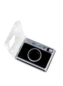 Generic Protective Case Compatible with Fujifilm Instax Mini EVO Instant Film Camera/Crystal Hard Shell PVC Protective Cover Carrying Cover/with Adjustable Shoulder Strap -Clear  - Image 4