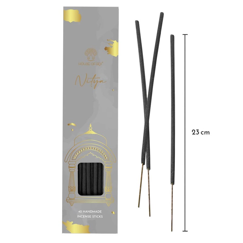 HOUSE OF EDI House Of Edi Handmade Premium Incense Sticks |Special Long Lasting Agarbatti for Puja, Havan, Rituals |100% Natural | Chemical & Charcoal Free|40 Sticks Per Packet | Nitya(Sandalwood) - Image 5