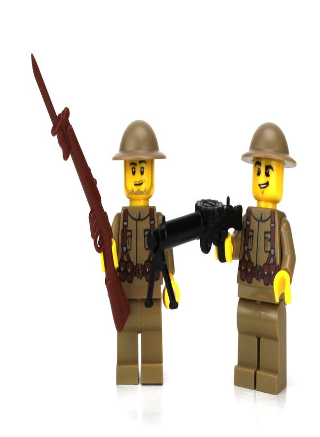 Battle Brick 1.6 Inches Tall US Army WW1 Doughboy Soldiers Collectible Custom Minifigures| Genuine Military Minifig | Printed in The USA | World WAR | Great Gift for Teen to Adult AFOL - Image 5
