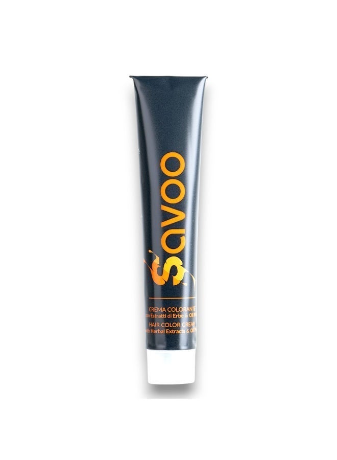 SAVOO Hair Color Cream #10.012 Silver Ash Blonde – Permanent Hair Dye with Oil Plex & Botanical Extracts | 100ml | Extra Light Blonde with Cool Silver & Ash Undertones | 100% Grey Coverage - Image 3
