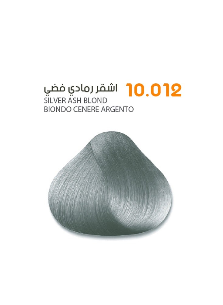 SAVOO Hair Color Cream #10.012 Silver Ash Blonde – Permanent Hair Dye with Oil Plex & Botanical Extracts | 100ml | Extra Light Blonde with Cool Silver & Ash Undertones | 100% Grey Coverage - Image 1
