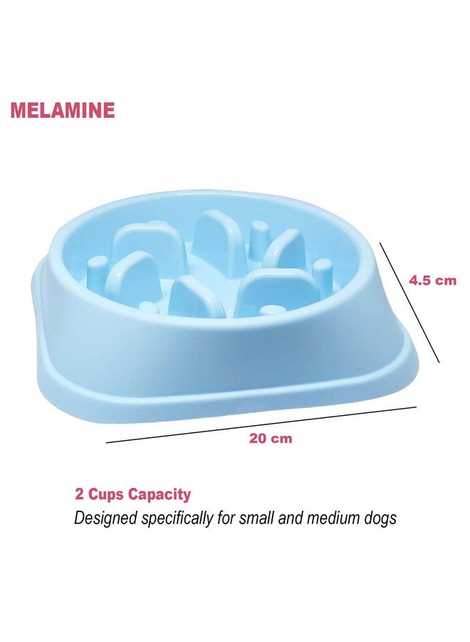 Pet Feeder Portable Feeding Food Bowls Puppy Dog Cats Slow Down Eating Feeder Dish Prevent Obesity Dogs Bowl - Multicolor - Image 3