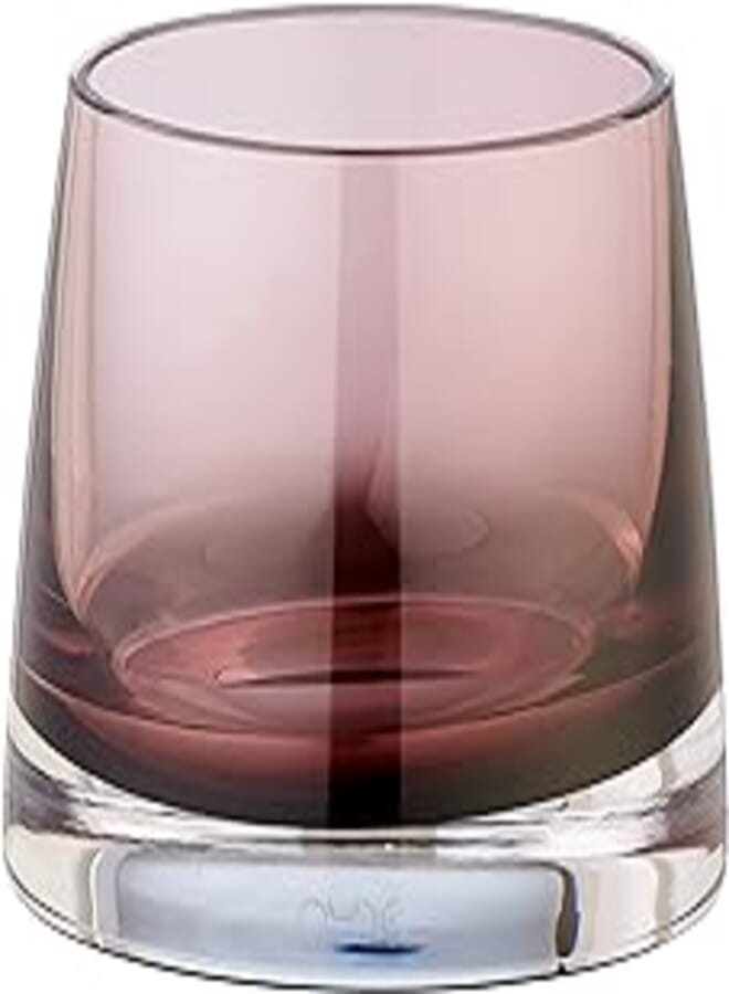 Nude Joy Candle Holder - Burgundy, 10cm