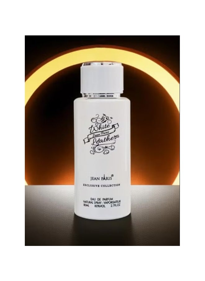 Jean Paris White leather