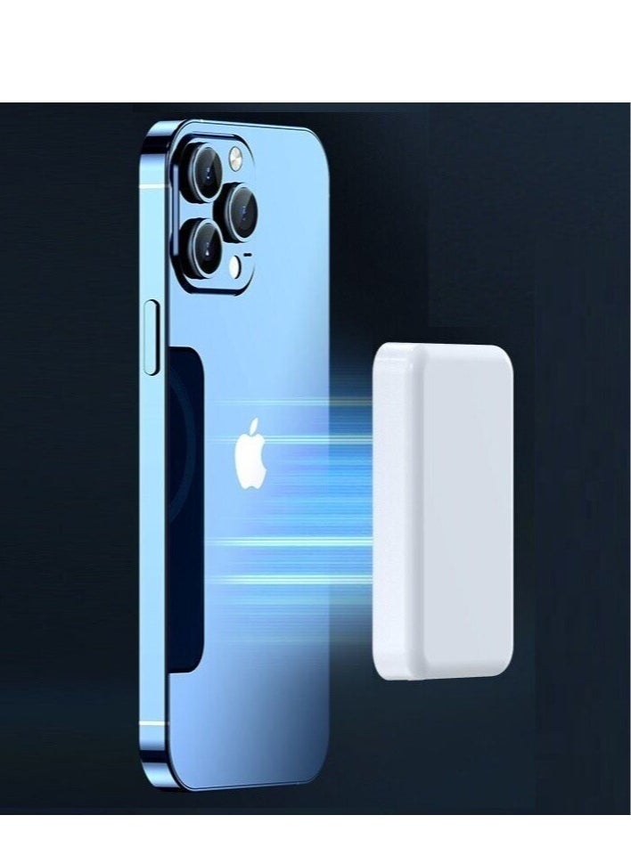ELTRAZONE Wireless Fast Charger Mini Battery Magnetic Power Bank iPhone - Image 1