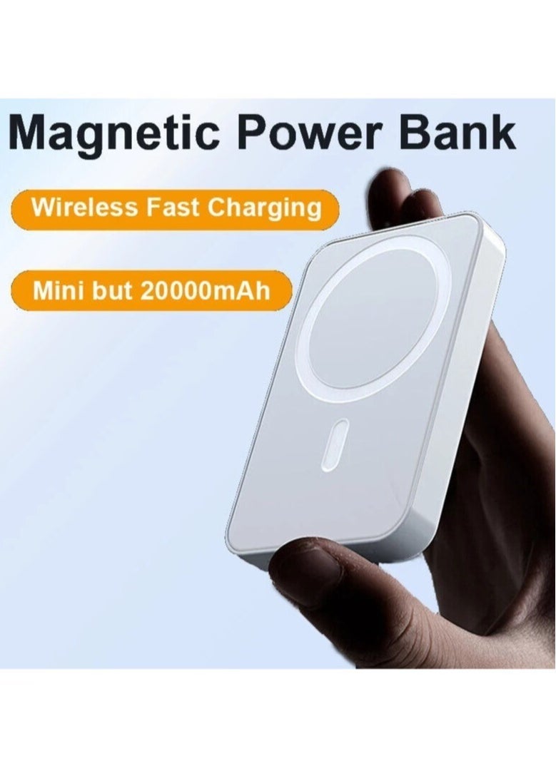 ELTRAZONE Wireless Fast Charger Mini Battery Magnetic Power Bank iPhone - Image 2
