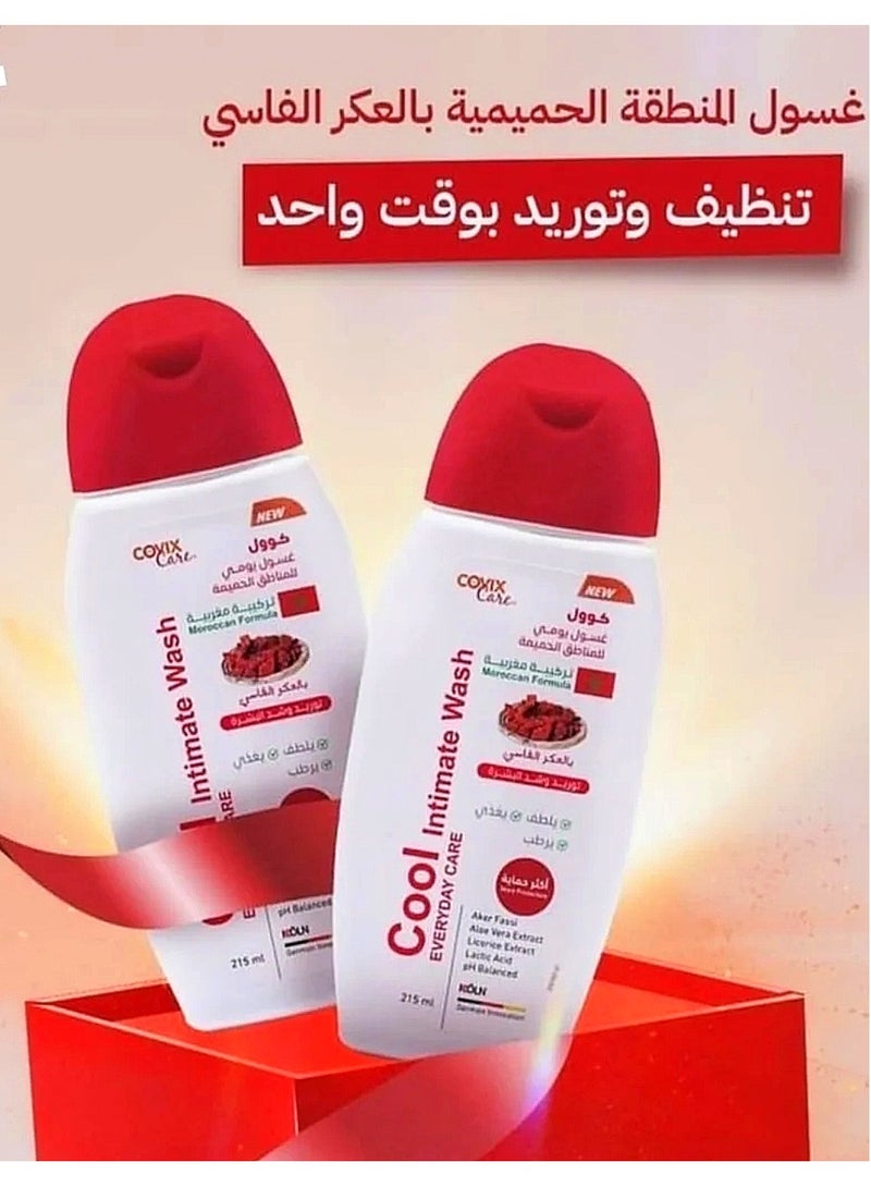 covix 2 Pcs Cool Intimate Wash Everyday Care - Image 1