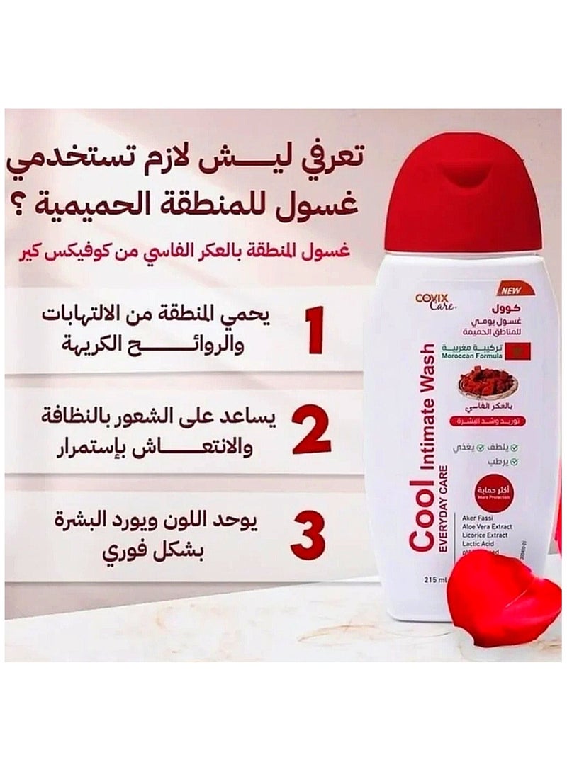 covix 2 Pcs Cool Intimate Wash Everyday Care - Image 2