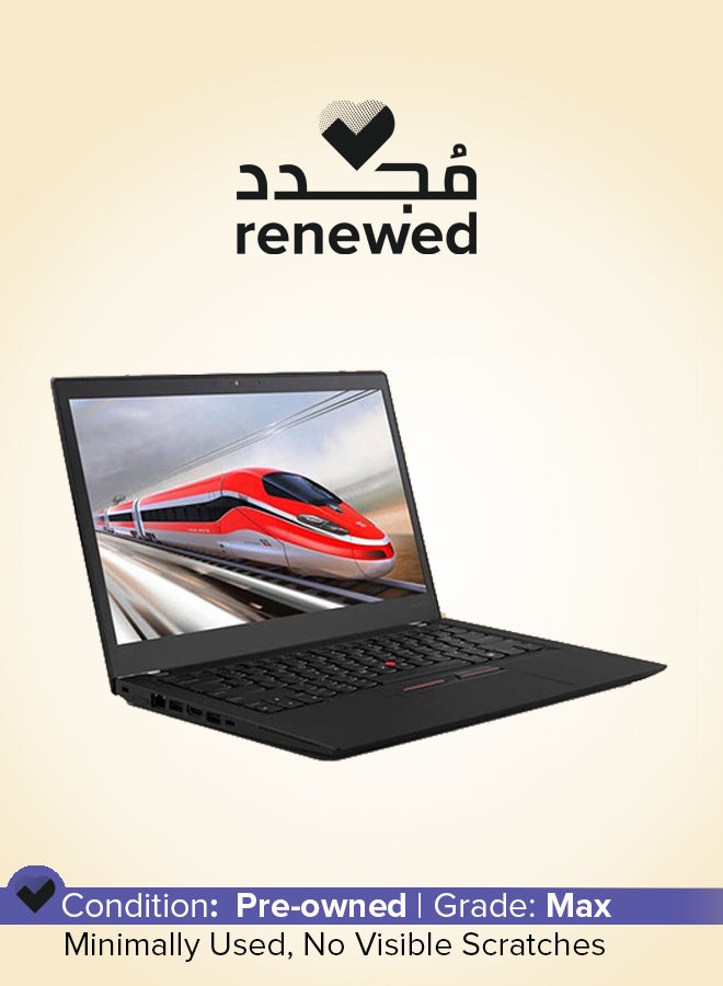 لينوفو مجدد - لابتوب ثينك باد T470 بشاشة 14 بوصة، مع معالج إنتل كور i5/الجيل السابع/ذاكرة RAM 8GB/قرص SSD سعة 256GB/رسوميات إنتل HD - Image 1
