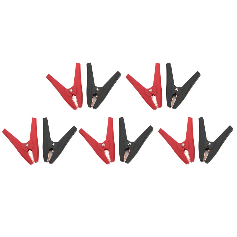 Insulated Test Clip 1000V 30A 26mm Opening Strong Clamping ABS Material - High Accuracy Conductivity Alligator Clip for Car Battery Charging - Image 4