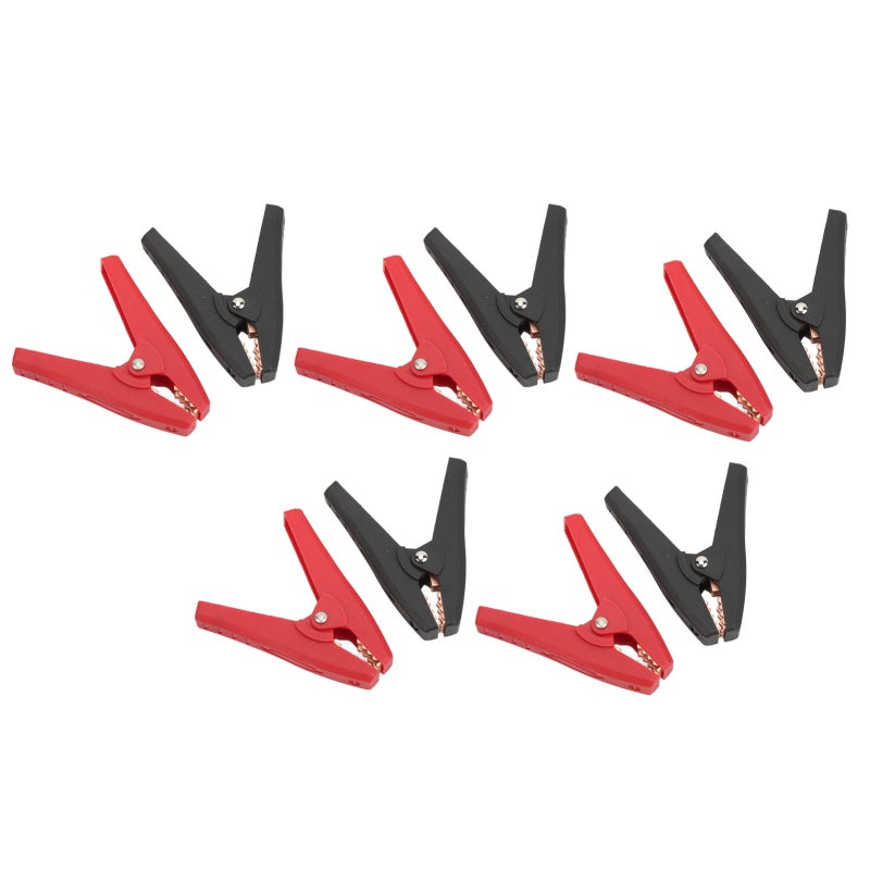 Insulated Test Clip 1000V 30A 26mm Opening Strong Clamping ABS Material - High Accuracy Conductivity Alligator Clip for Car Battery Charging - Image 3