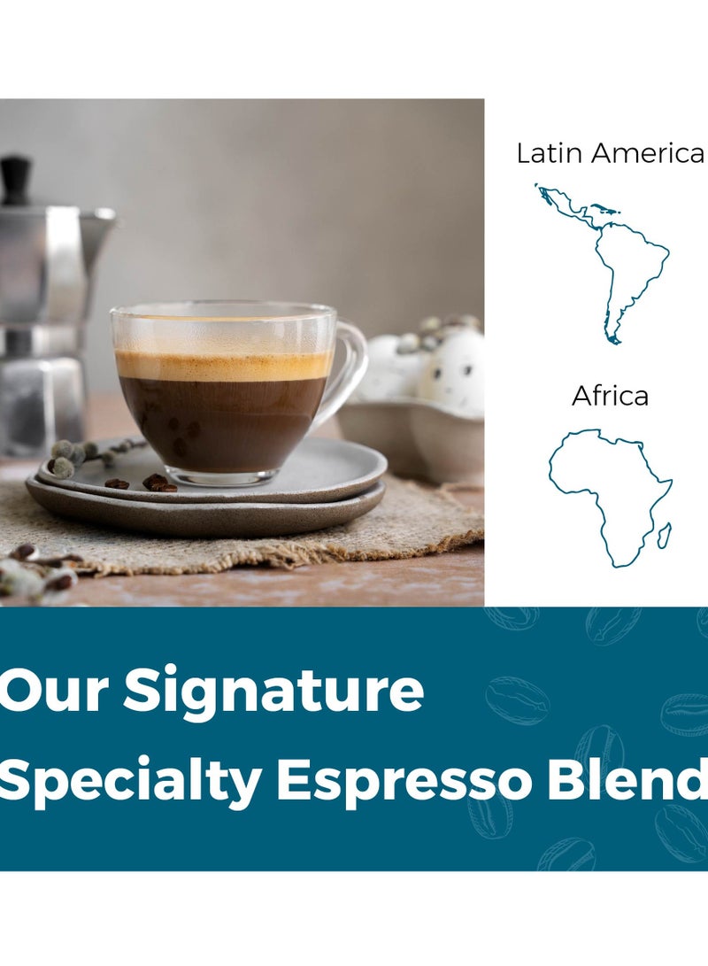 Koonoo Espresso | Dark Roast | 250g | Specialty Coffee Beans | Made in UAE
