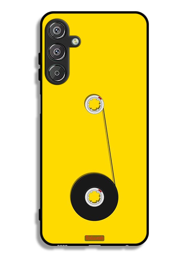 Tolwak Samsung Galaxy M15 5G Protective Case Cover Cassette Wheel Art - Image 1