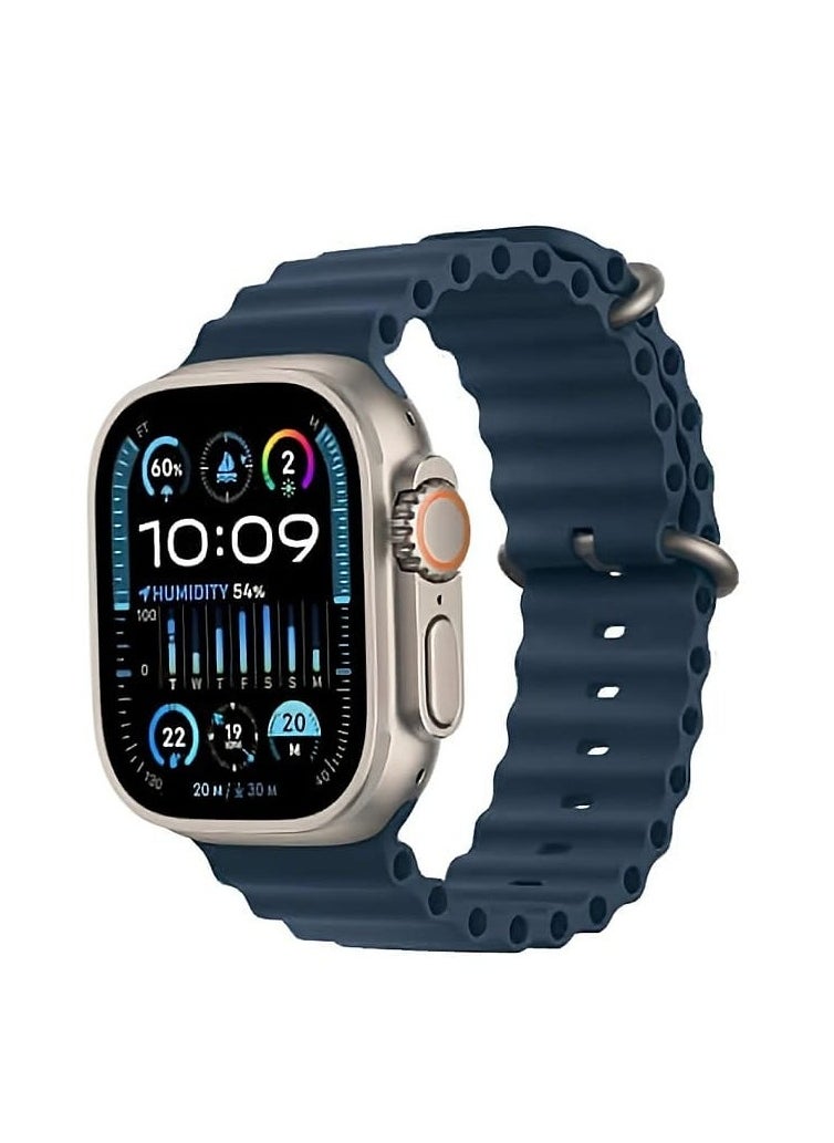 تي-ريكس - 5 قطعة بديل لساعة Apple Watch Ultra Ocean من السليكون متوافق مع 49 مللي متر 45 مللي متر 44 مللي متر 42 مللي متر لجميع السلاسل - Image 1