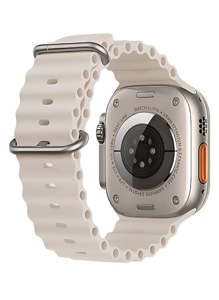 تي-ريكس - 5 قطعة بديل لساعة Apple Watch Ultra Ocean من السليكون متوافق مع 49 مللي متر 45 مللي متر 44 مللي متر 42 مللي متر لجميع السلاسل - Image 1