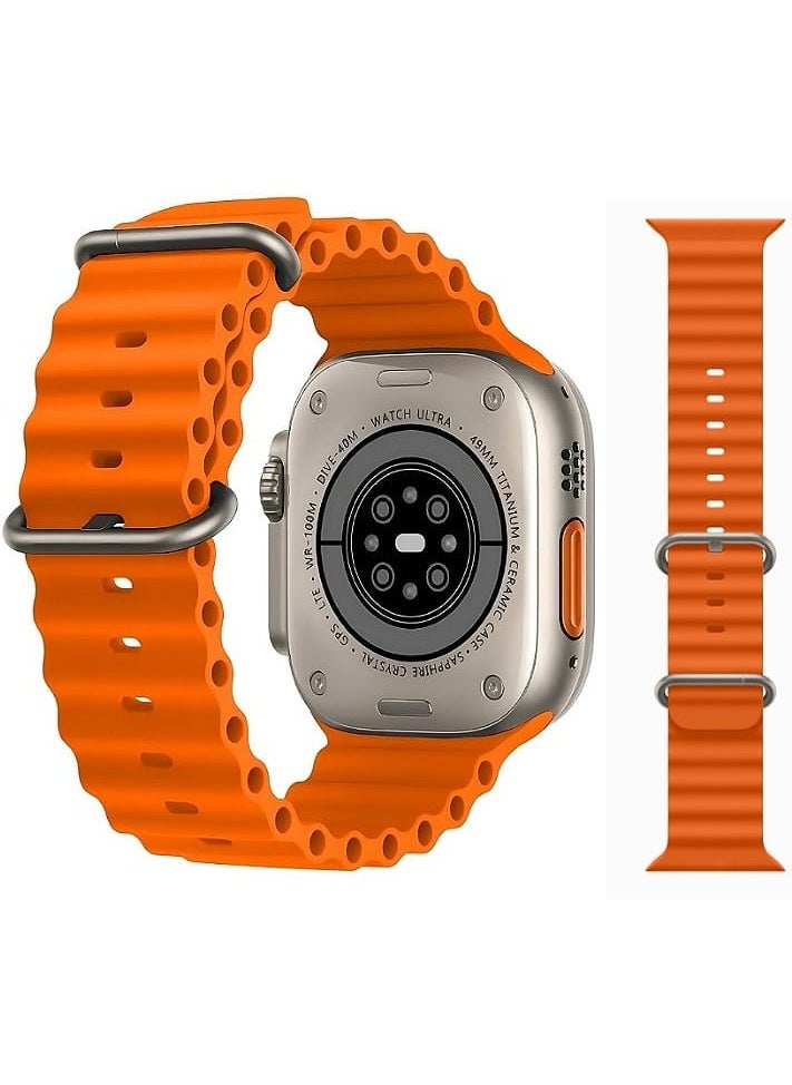 تي-ريكس - 5 قطعة بديل لساعة Apple Watch Ultra Ocean من السليكون متوافق مع 49 مللي متر 45 مللي متر 44 مللي متر 42 مللي متر لجميع السلاسل - Image 1