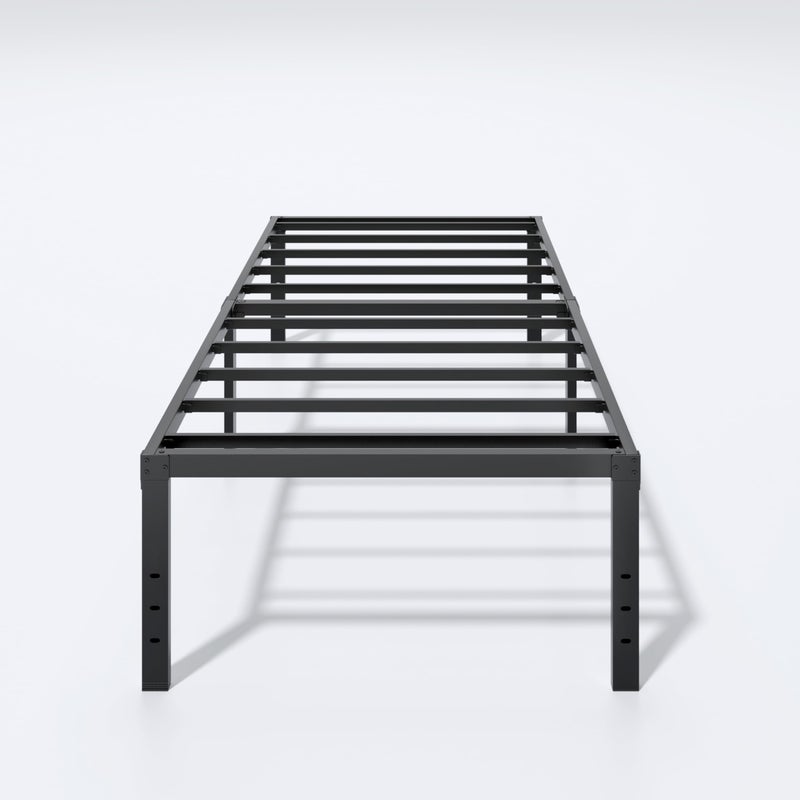 LUMUNANCE Metal Bed Frame Twin Size - 18 Inch Heavy-Duty Twin Platform Bed Frame No Box Spring Needed, Easy Assembly, Noise-Free, Sturdy Mattress Foundation, Underbed Storage Space - Image 1
