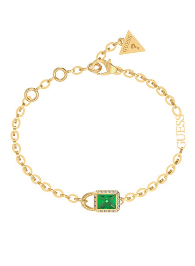 Emerald Charm Bracelet