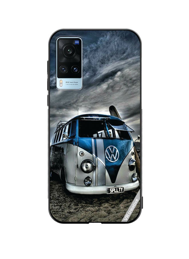 VR CREATIVE Protective Case Cover For Vivo X60 Mini Bus Design Multicolour - Image 1
