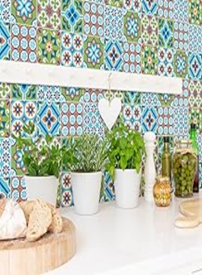 Decorative Wall Tiles - Sabriena (30Pcs 10x10cm per piece) 