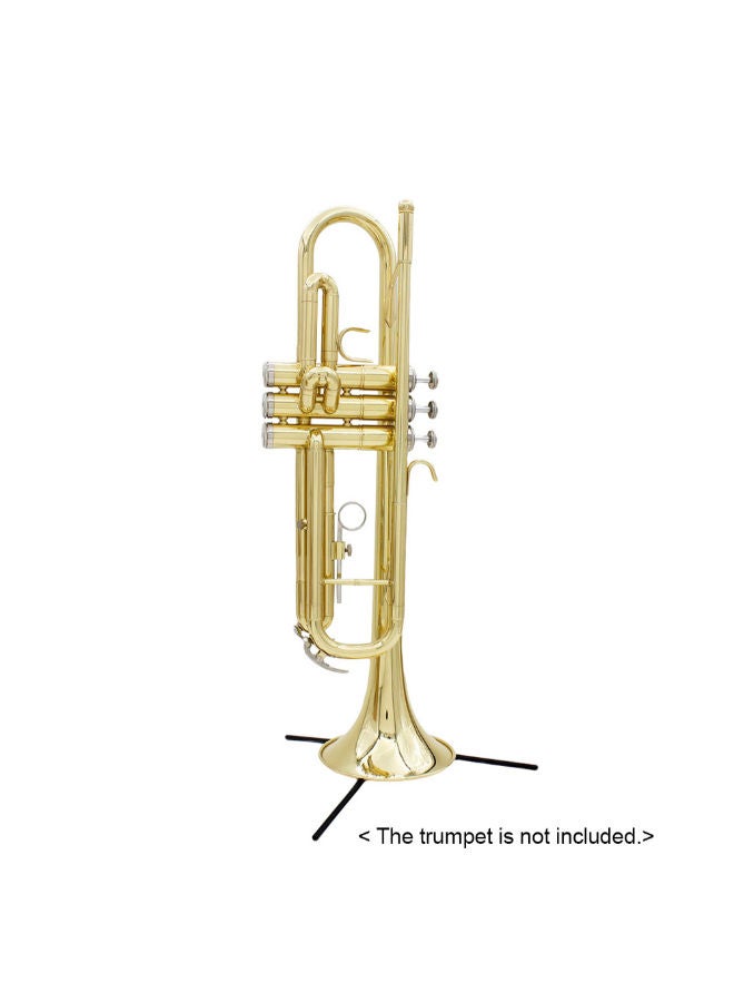 NIBEMINENT Portable Trumpet Tripod Stand Holder Support With Detachable Metal Leg - Image 2