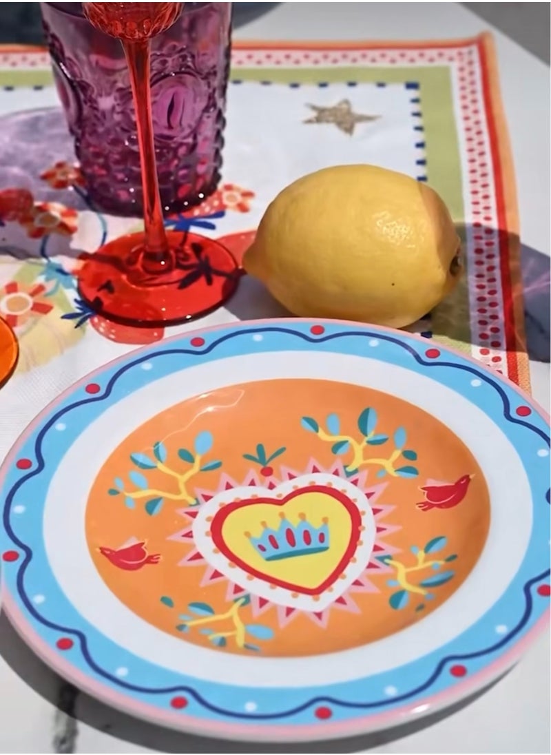 Baci milano - Melamine Dessert Plate 1 - Diam. 21,5 cm Mamma Mia - Baci Milano - Image 1