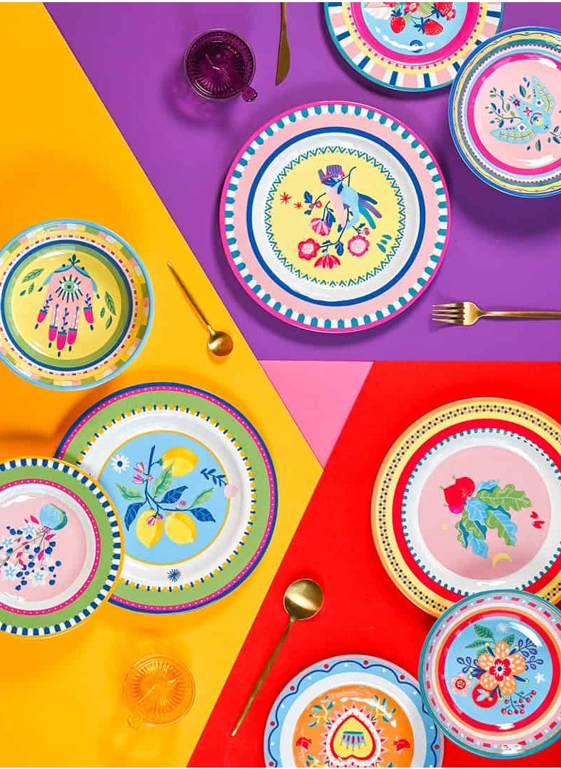 Baci milano - Melamine Dessert Plate 1 - Diam. 21,5 cm Mamma Mia - Baci Milano - Image 1