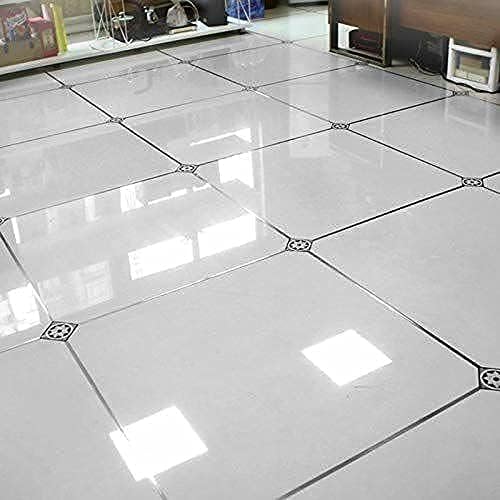 2 Pc 50 Meters Floor Tape Home Floor Wallpaper Waterproof Tiles Tile gap Tiles Stickers for Floor SILVER 05 CM 50 Meter  - Image 3