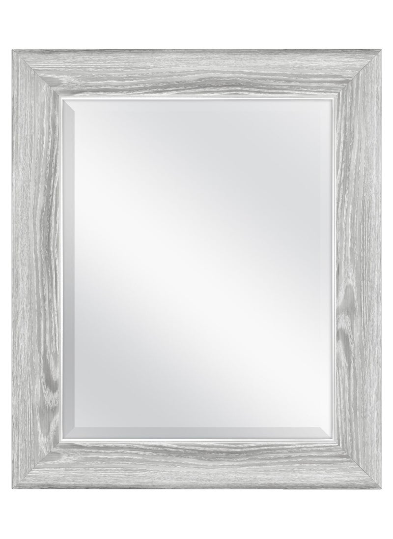 MCS MCS 66947 Mirror 16 x 20 in Gray Woodgrain 