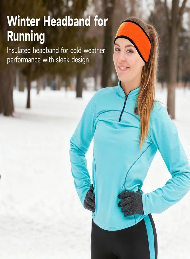 Homaisson 24 PCS Fleece Ear Warmer Headband, Winter Ear Muffs for Women Men, Bulk Winter Warmer Headband for Running, Workout, Cycling Sports - Image 2