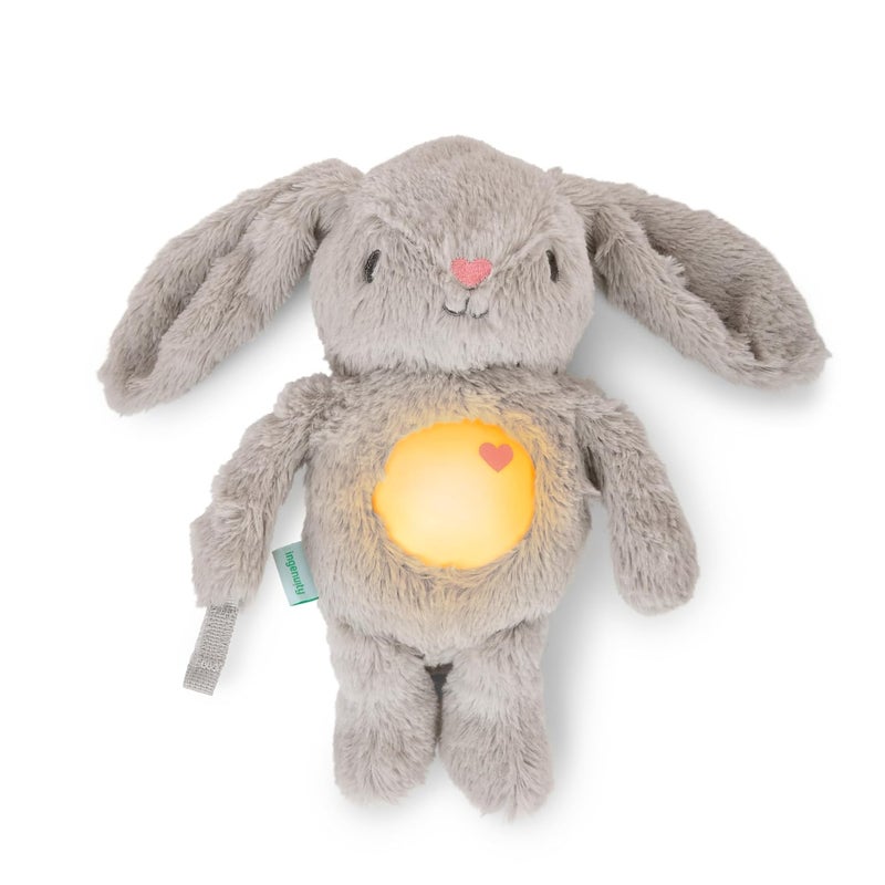 Ingenuity Sylvi Cuddle Pal Daytime Baby Soother Cry Activated 8 Soothing Songs 0M  Plush Bunny - Image 1