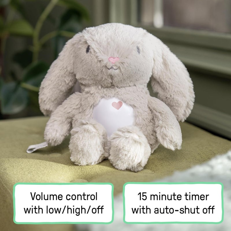 Ingenuity Sylvi Cuddle Pal Daytime Baby Soother Cry Activated 8 Soothing Songs 0M  Plush Bunny - Image 3