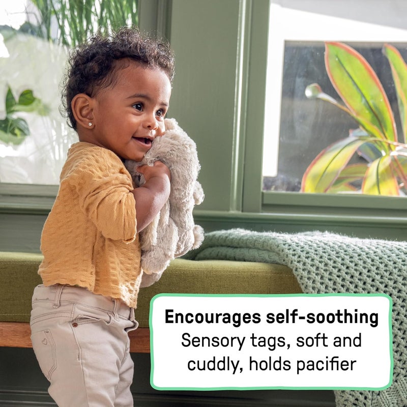 Ingenuity Sylvi Cuddle Pal Daytime Baby Soother Cry Activated 8 Soothing Songs 0M  Plush Bunny - Image 5