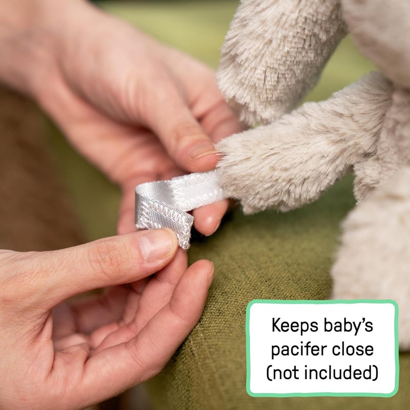 Ingenuity Sylvi Cuddle Pal Daytime Baby Soother Cry Activated 8 Soothing Songs 0M  Plush Bunny - Image 4