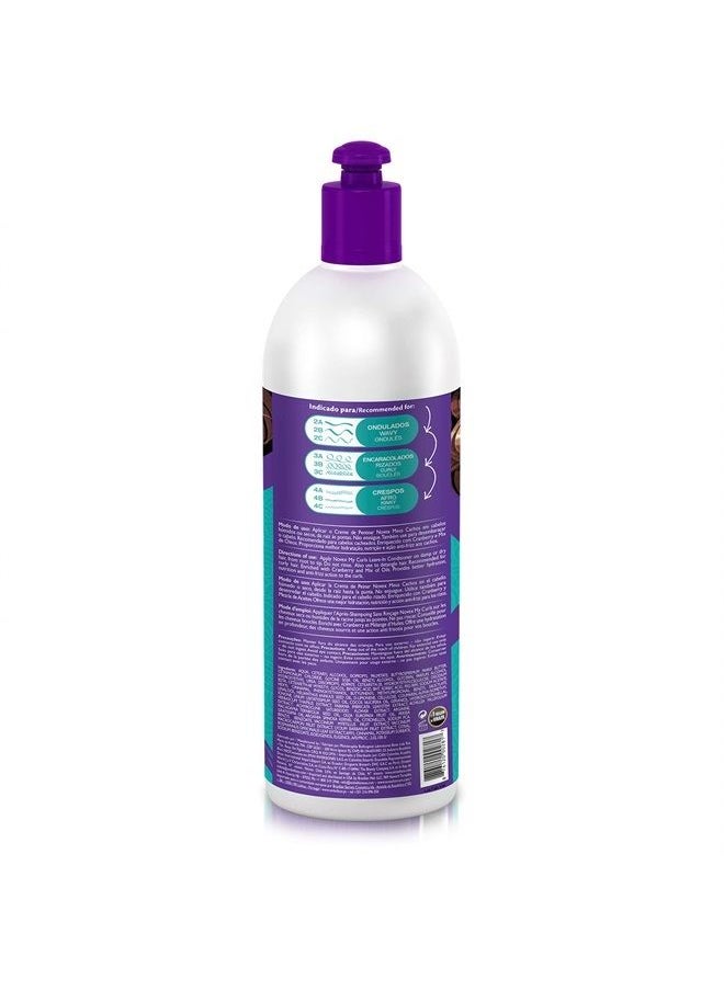 NOVEX Novex My Curls Memorizer Leave in Conditioner - 16.9 oz. - Defines Curls, Controls Volume, Reduces Frizz, Adds Softness, for All Curly Hair Types  - Image 2