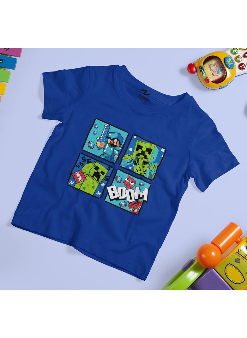 ZOOM Minecraft 'BOOM' new Graphic Design with t-shirt