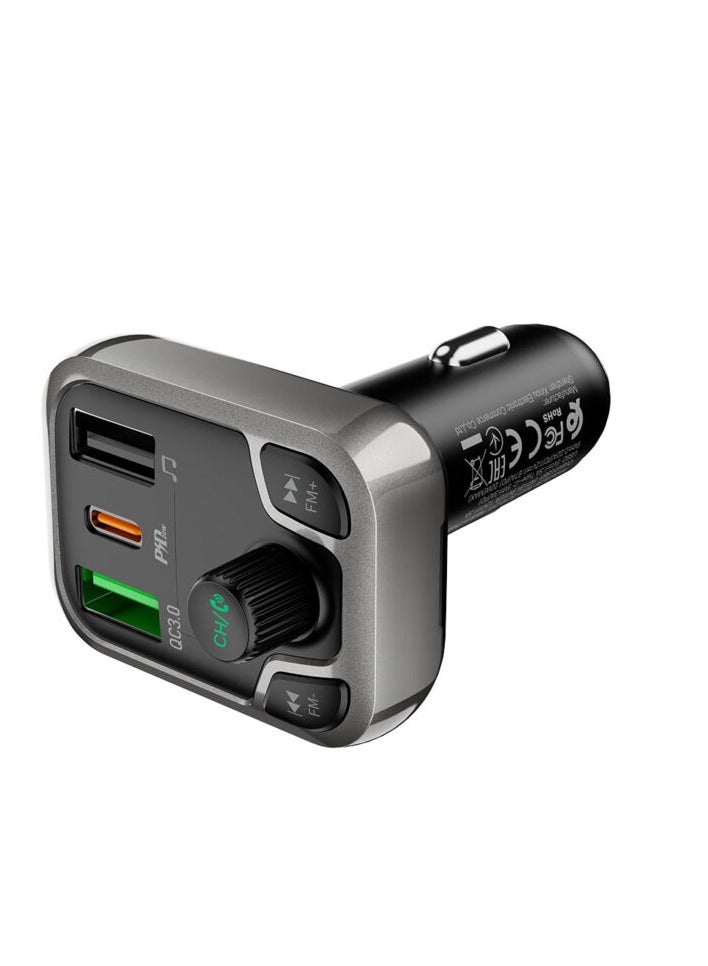 بوروفون شاحن السيارة BOROFONE BC38 وجهاز إرسال FM Flash Energy - Image 4