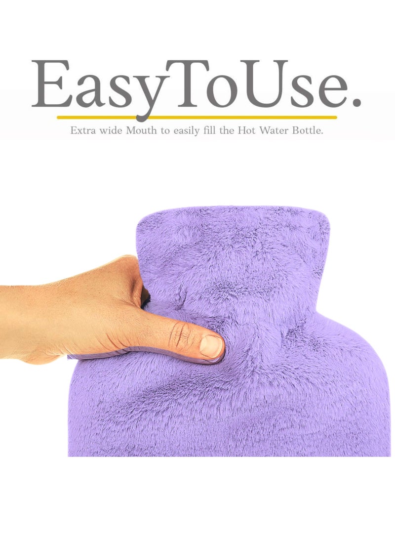 Mini Hot Rubber Water Bag with Protection Cloth Cover - Image 5