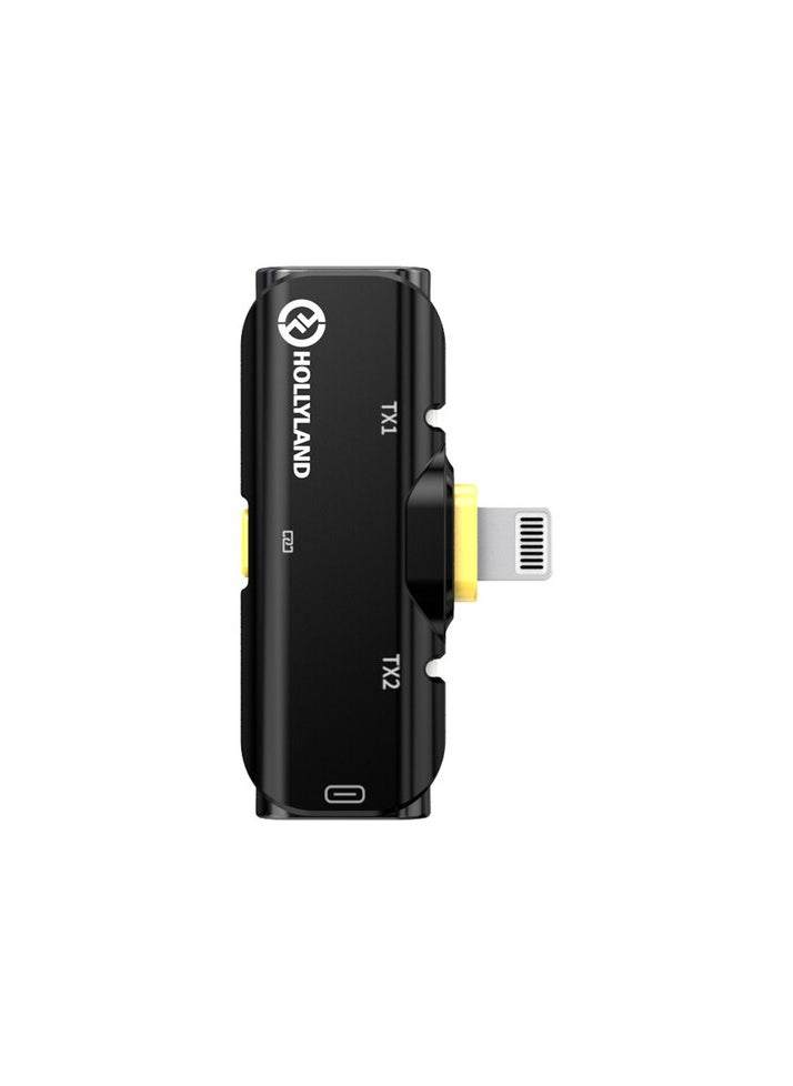Hollyland - Hollyland LARK C1 DUO Wireless Microphone System for 2 Persons with Lightning Connector – Perfect for iOS Devices - Image 1